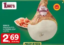 Quick Sisa King's Prosciutto di Parma DOP offerta