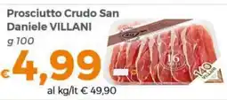 Tocal Prosciutto Crudo San Daniele VILLANI offerta