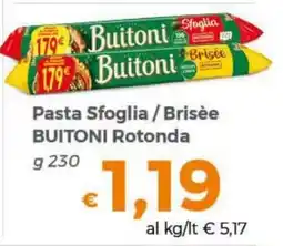 Tocal Pasta Sfoglia / Brisée Buitoni Rotonda offerta
