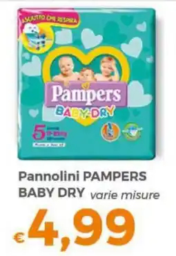 Tocal Pannolini Pampers Baby Dry offerta