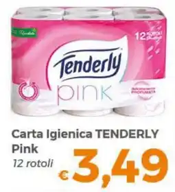 Tocal Carta Igienica Tenderly Pink offerta
