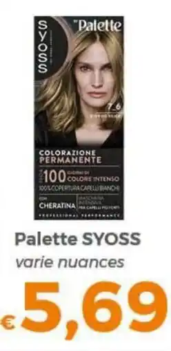 Tocal Palette SYOSS offerta