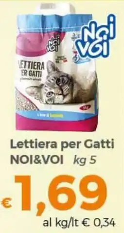 Tocal Lettiera per Gatti NOI&VOI offerta