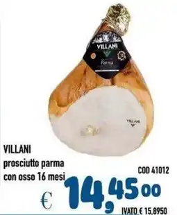 Del Prete Distribuzioni Villani prosciutto parma offerta