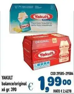 Del Prete Distribuzioni Yakult balance/original offerta