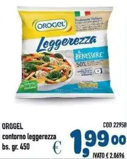 Del Prete Distribuzioni Orogel contorno leggerezza offerta