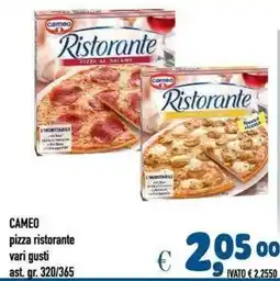 Del Prete Distribuzioni Cameo pizza ristorante offerta