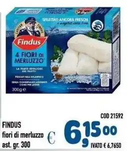 Del Prete Distribuzioni Findus fiori di merluzzo offerta