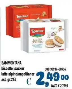 Del Prete Distribuzioni Biscotto loacker offerta