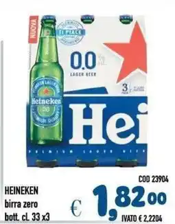 Del Prete Distribuzioni Heineken birra zero offerta