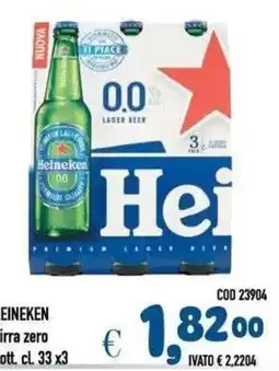 Del Prete Distribuzioni Heineken birra zero offerta
