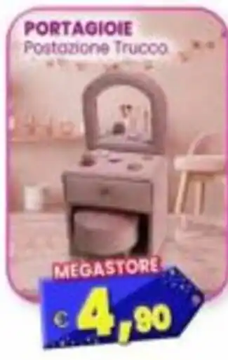 Punto Shopping Megastore Portagioie Postazione Trucco offerta