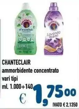 Del Prete Distribuzioni Chanteclair ammorbidente concentrato offerta