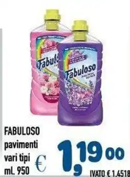 Del Prete Distribuzioni Fabuloso pavimenti offerta