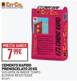 Ottimax Cemento rapido premiscelato offerta