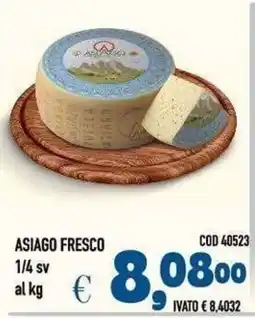 Del Prete Distribuzioni Asiago fresco offerta