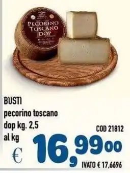 Del Prete Distribuzioni Pecorino Toscano Dop offerta