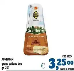 Del Prete Distribuzioni GranTerre grana padano dop offerta