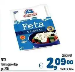 Del Prete Distribuzioni Feta Original offerta