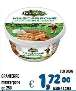 Del Prete Distribuzioni Granterre mascarpone offerta