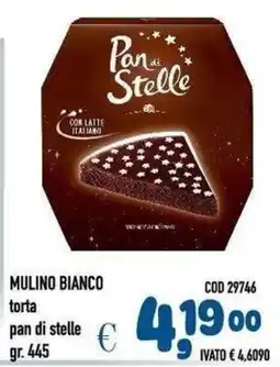 Del Prete Distribuzioni Mulino Bianco torta pan di stelle offerta