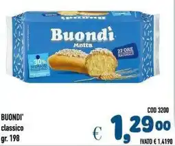 Del Prete Distribuzioni Buondi' classico offerta