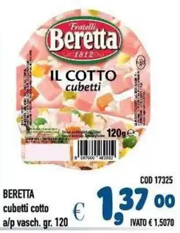 Del Prete Distribuzioni Beretta cubetti cotto offerta