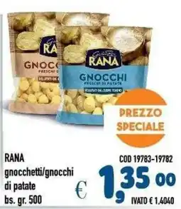 Del Prete Distribuzioni Rana gnocchetti/gnocchi di patate offerta