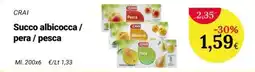 Re Mercato Lucrezia CRAI Succo albicocca / pera / pesca offerta