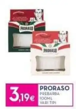 Proshop Proraso prebarba offerta