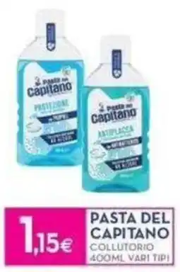 Proshop Pasta del Capitano collutorio offerta