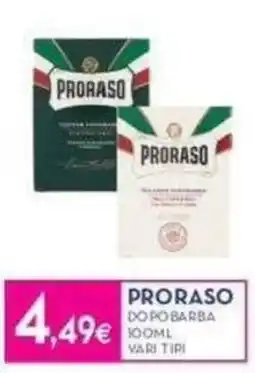 Proshop Proraso dopo barba offerta