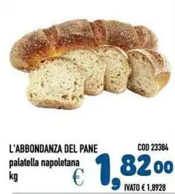 Del Prete Distribuzioni L'Abbondanza del Pane palatella napoletana offerta