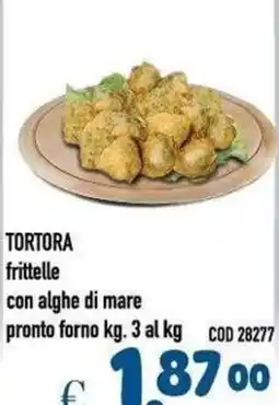 Del Prete Distribuzioni Tortora frittelle con alghe di mare offerta