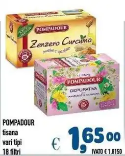 Del Prete Distribuzioni Pompadour tisana vari tipi offerta