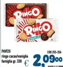 Del Prete Distribuzioni ringo cacao/vaniglia offerta