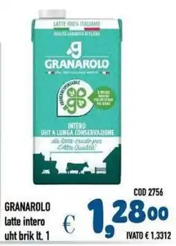 Del Prete Distribuzioni Granarolo latte intero offerta