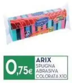 Proshop Arix spugna abrasiva colorata offerta