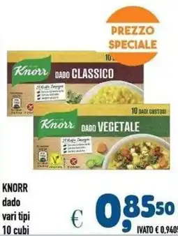 Del Prete Distribuzioni Knorr dado vari tipi offerta