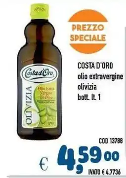 Del Prete Distribuzioni Costa d'Oro olio extravergine olivizia offerta