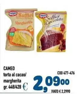 Del Prete Distribuzioni Cameo torta al cacao/margherita offerta