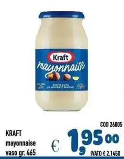 Del Prete Distribuzioni Kraft mayonnaise offerta
