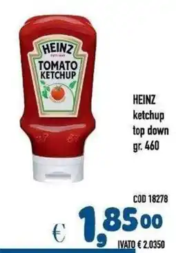 Del Prete Distribuzioni Heinz ketchup offerta