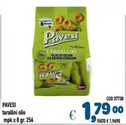 Del Prete Distribuzioni Pavesi tarallini olio offerta