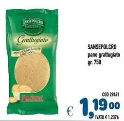 Del Prete Distribuzioni Sansepolcro pane grattugiato offerta