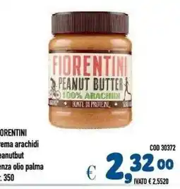 Del Prete Distribuzioni Fiorentini Peanut Butter offerta