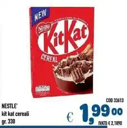 Del Prete Distribuzioni Nestlé kit kat cereali offerta