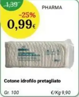 Re Mercato Lucrezia Cotone idrofilo pretagliato offerta