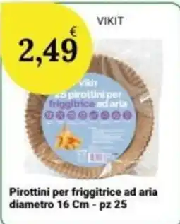Re Mercato Lucrezia Pirottini per friggitrice ad aria VIKIT offerta