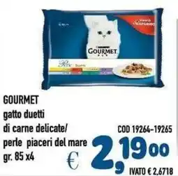 Del Prete Distribuzioni Gourmet gatto duetti di carne delicate offerta